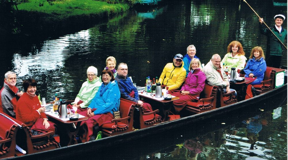 vereinsausflug spreewald - kahnfahrtbild